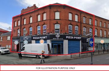 Property for Auction in North West - 92 -94 Argyle Street , & 28-28A Oliver Street East, Birkenhead, Merseyside CH41 6AG