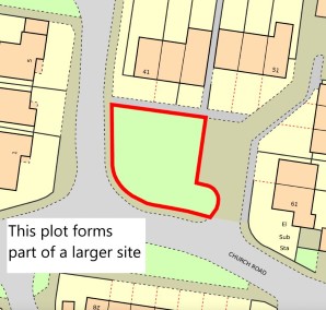 Property for Auction in London - Land On The East Side Of Owlsmoor Road, Sandhurst, Berkshire, GU47 0TP