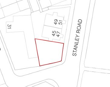 Property for Auction in West Yorkshire - Land next to 45 -51  Stanley Road, Bradford, West Yorkshire BD2 1AS
