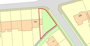 Property for Auction in London - Land Adjoining 331 St. Albans Road West, Hatfield, Hertfordshire, AL10 9RN
