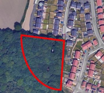 Property for Auction in Chesterfield & North Derbyshire - Land off Emes Place, Wingerworth, Derbyshire, S42 6HL