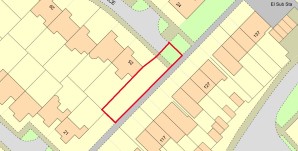 Property for Auction in London - Land Adjacent to 25 Lindum Place, St. Albans, Hertfordshire, AL3 4JJ