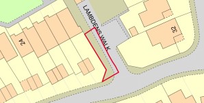 Property for Auction in London - Land at Lambdens Walk, Tadley, Hampshire, RG26 4LS