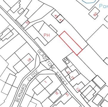 Property for Auction in Leicestershire - land on the South East Side, 45 Gladstone Street, Ibstock, Leicestershire LE67 6NH