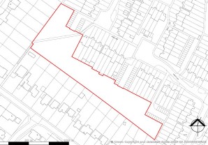 Property for Auction in London - Land at Roxburgh Close, Camberley, Surrey, GU15 1AS