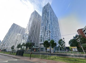 Property for Auction in North West - Apartment 2502, Michigan Point Tower A, 9 Michigan Avenue, Salford, Greater Manchester M50 2HD