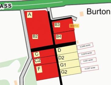 Property for Auction in South West - Plot D Land at the old nursery, Burton, Mere, Warminster, Wiltshire ba12 6ar