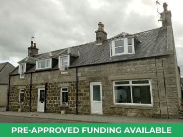 Property for Auction in Scotland - Shop House, 1 Milltown, Rothiemay, Huntly, Aberdeenshire AB54 7LT