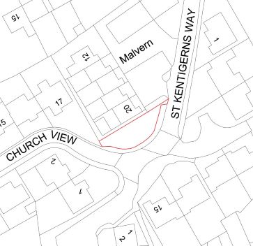 Property for Auction in North West - Land adj to 20 St Kentigerns Way / Church View, Aspatria, Wigton, Cumbria CA7 3BY